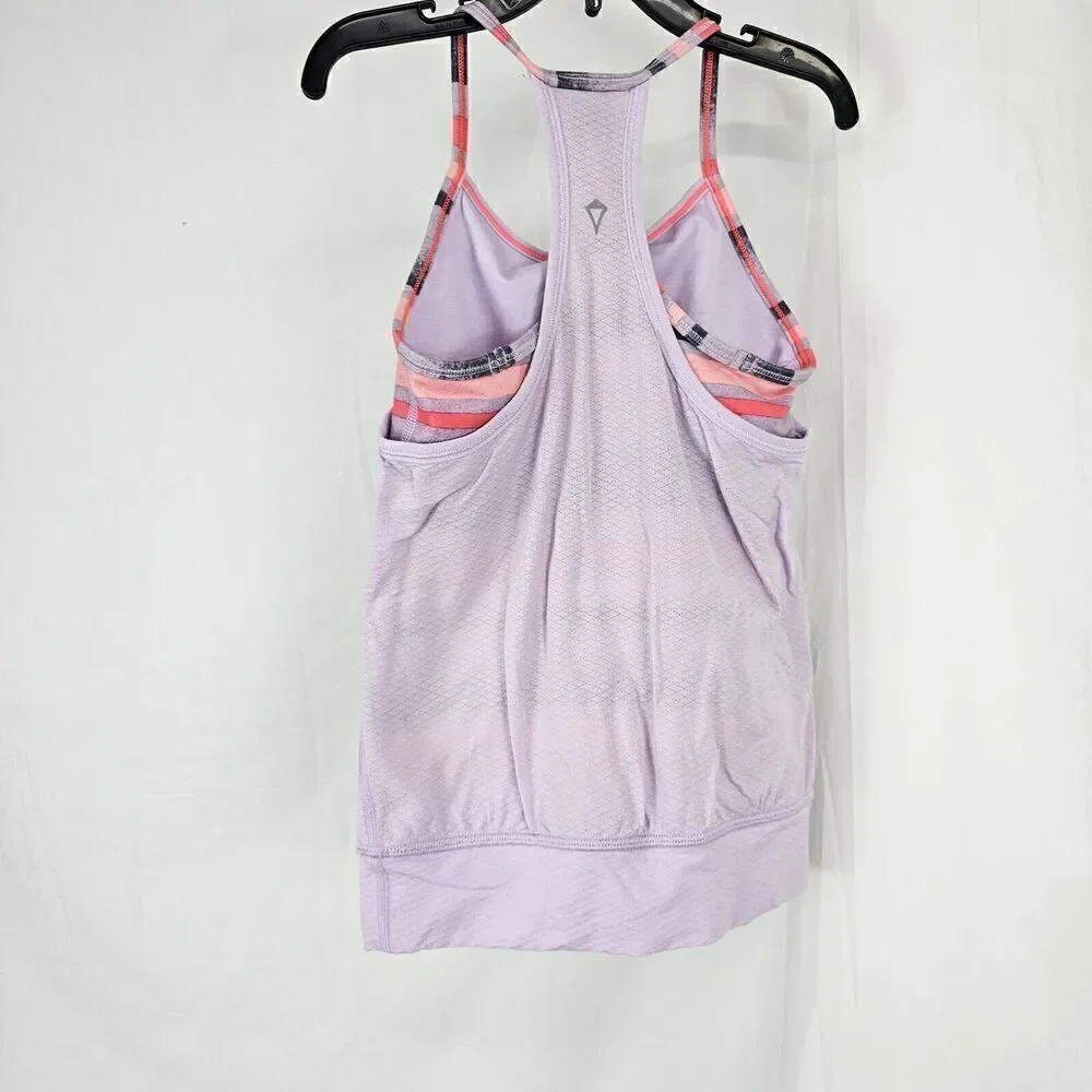 Ivivva by Lululemon Double Dutch Tank Top Size 6 Girls Lavender